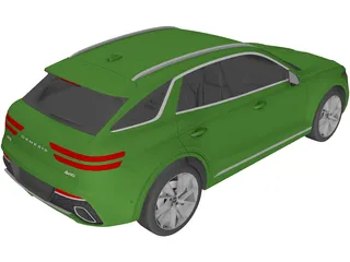 Genesis GV70 (2021) 3D Model preview