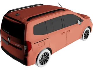 Renault Kangoo (2021) 3D Model preview