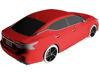 Nissan Maxima (2019) 3D Model preview