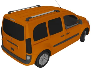 Mercedes-Benz Citan (2013) 3D Model preview