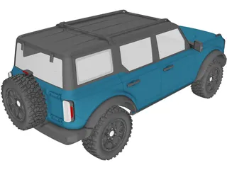 Ford Bronco (2021) 3D Model preview