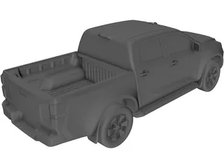 Isuzu D-Max (2021) 3D Model preview
