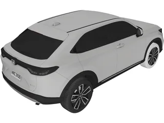 Honda HR-V (2022) 3D Model preview