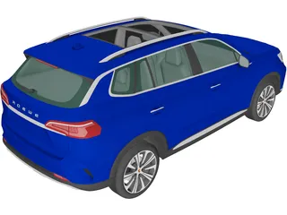 Roewe RX5 Max (2019) 3D Model preview