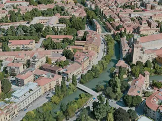 Padua City, Italy (2021) 3D Model preview