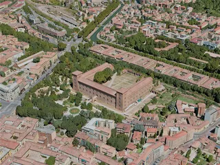 Pavia City, Italy (2021) 3D Model preview