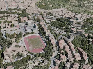 Perugia City, Italy (2021) 3D Model preview