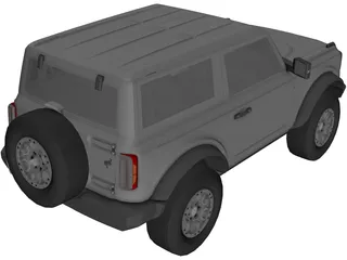 Ford Bronco (2021) 3D Model preview
