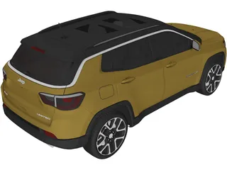 Jeep Compass (2021) 3D Model preview