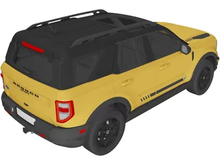 Ford Bronco Sport First Edition (2021) 3D Model preview