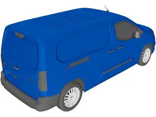 Toyota ProAce City Van (2021) 3D Model preview