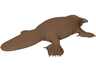 Platypus 3D Model preview