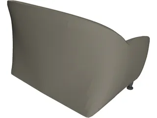 Sweet Sofa 3D Model preview