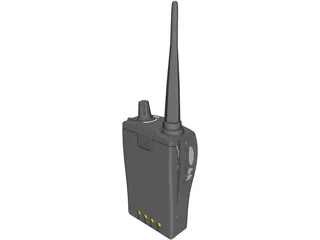 Radio VHF Dragoon 56 BH188 3D Model preview