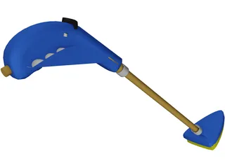 Tub Scrubber 3D Model preview