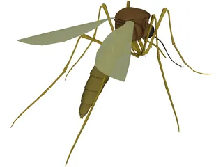 Mosquito 3D Model preview