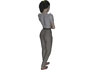 Woman 3D Model preview