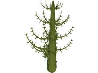 Prehistoric Calamite 3D Model preview