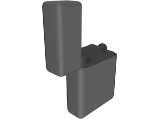Cyberdog`s Zippo 3D Model preview