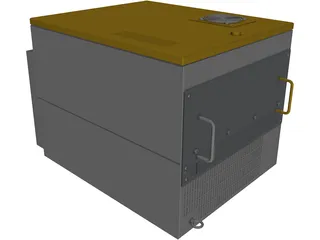 Fanuc Robotics RJ3 A-Size Control Cabinet 3D Model preview