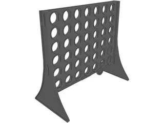 Connect Four 3D Model preview