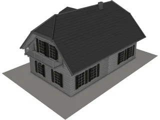 House Doetinchem Holland 3D Model preview