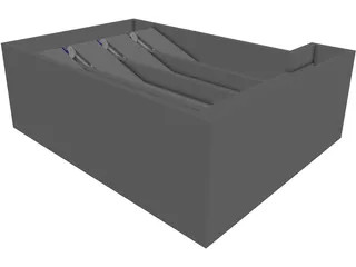 Waste Water Filter 3D Model preview