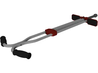Pogo Stick 3D Model preview