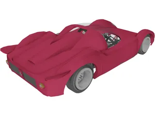 Ferrari Concept 3D Model preview