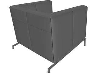 Armchair 3D Model preview