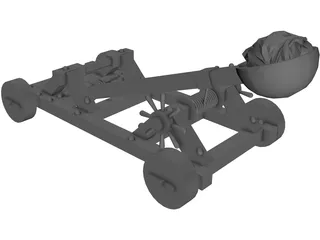 Catapult 3D Model preview