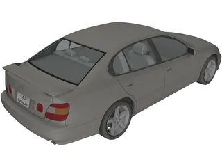 Lexus GS300 3D Model preview