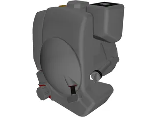 Lawnmower Engine 3D Model preview