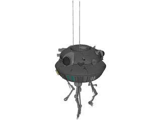 Star Wars Probe Droid 3D Model preview