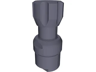 Pressure-Reducing Regulator 3D Model preview