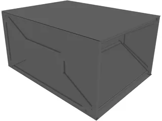 Crayfish Trap 3D Model preview
