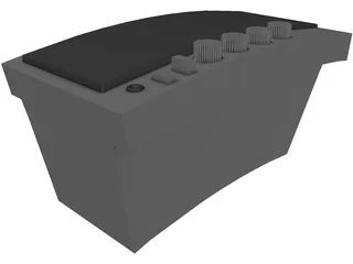 Speaker 3D Model preview