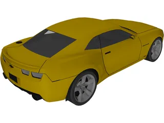 Chevrolet Camaro 3D Model preview