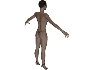 Woman 3D Model preview
