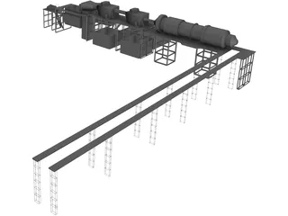 Sugar Factory 3D Model preview