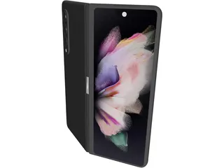 Samsung Galaxy Z Fold 3 3D Model preview
