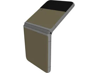 Samsung Galaxy Z Flip 3 3D Model preview
