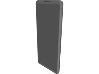 Sony XPERIA 5 3 lll 3D Model preview