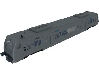 Regio Shuttle 3D Model preview