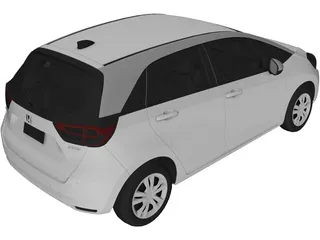 Honda Jazz (2021) 3D Model preview