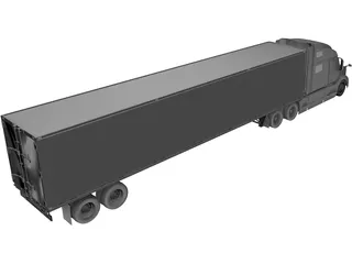 Volvo VNL 860 (2018) 3D Model preview
