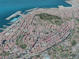 Vigo City, Spain (2021) 3D Model preview