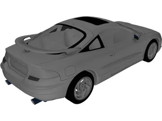 Eagle Talon (1988) 3D Model preview