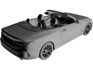 MBW 4-Series Convertible (2021) 3D Model preview