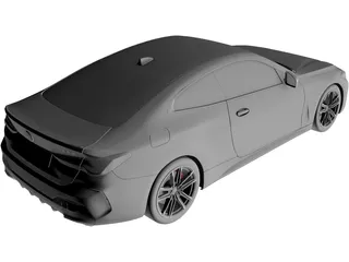 BMW M440i Coupe (2021) 3D Model preview